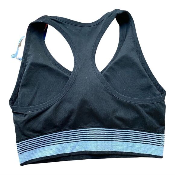 AEROPOSTALE Black Logo Band Racerback Sports Bra - Picture 5 of 10